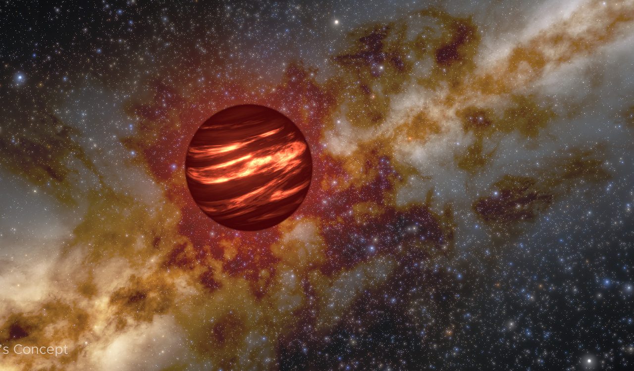 Da una misteriosa nana bruna indizi sulle atmosfere dei giganti gassosi