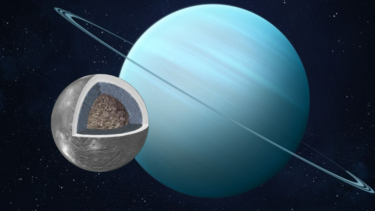 Un oceano profondo sotto i ghiacci di Ariel