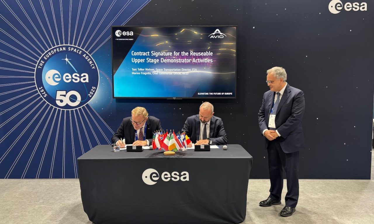 Esa e Avio insieme per la missione dimostrativa di uno stadio superiore riutilizzabile