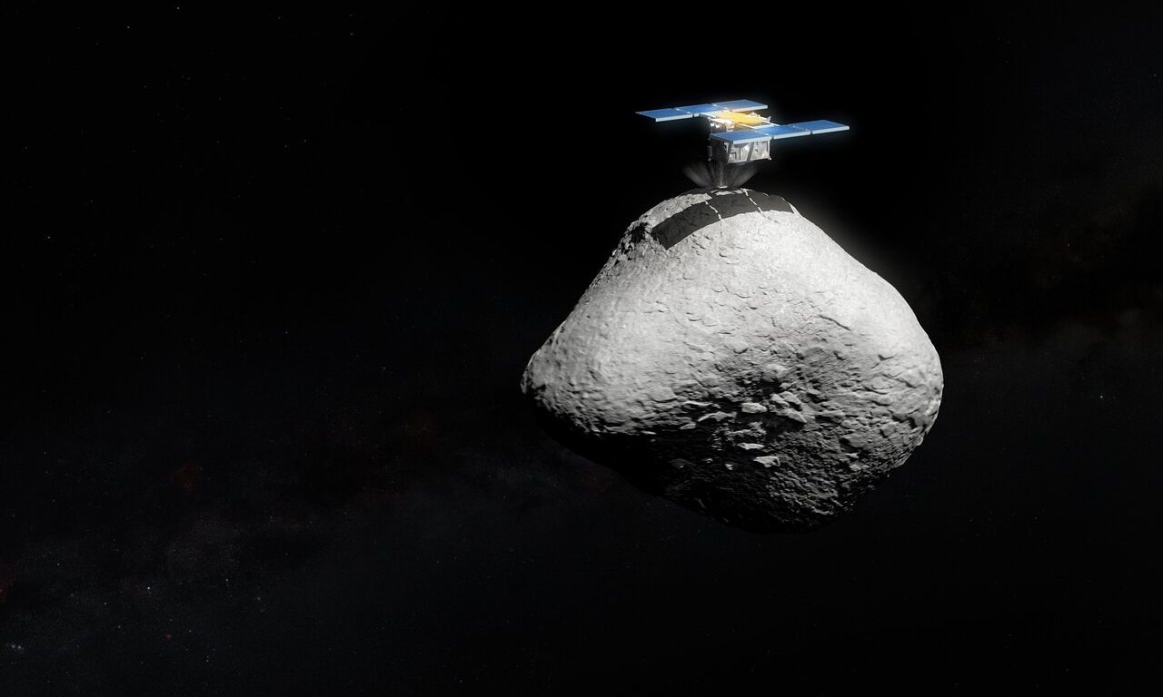 Atterrare su un granello cosmico