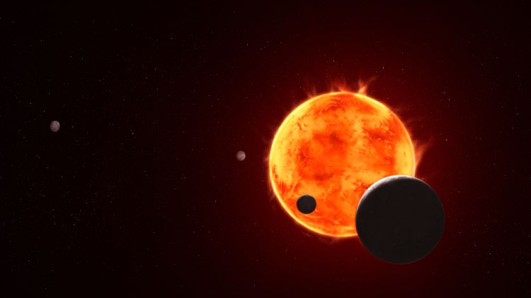 Trappist-1e sotto la lente del James Webb