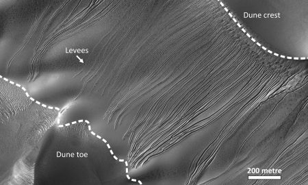 Su Marte in azione il ghiaccio ‘scultore’