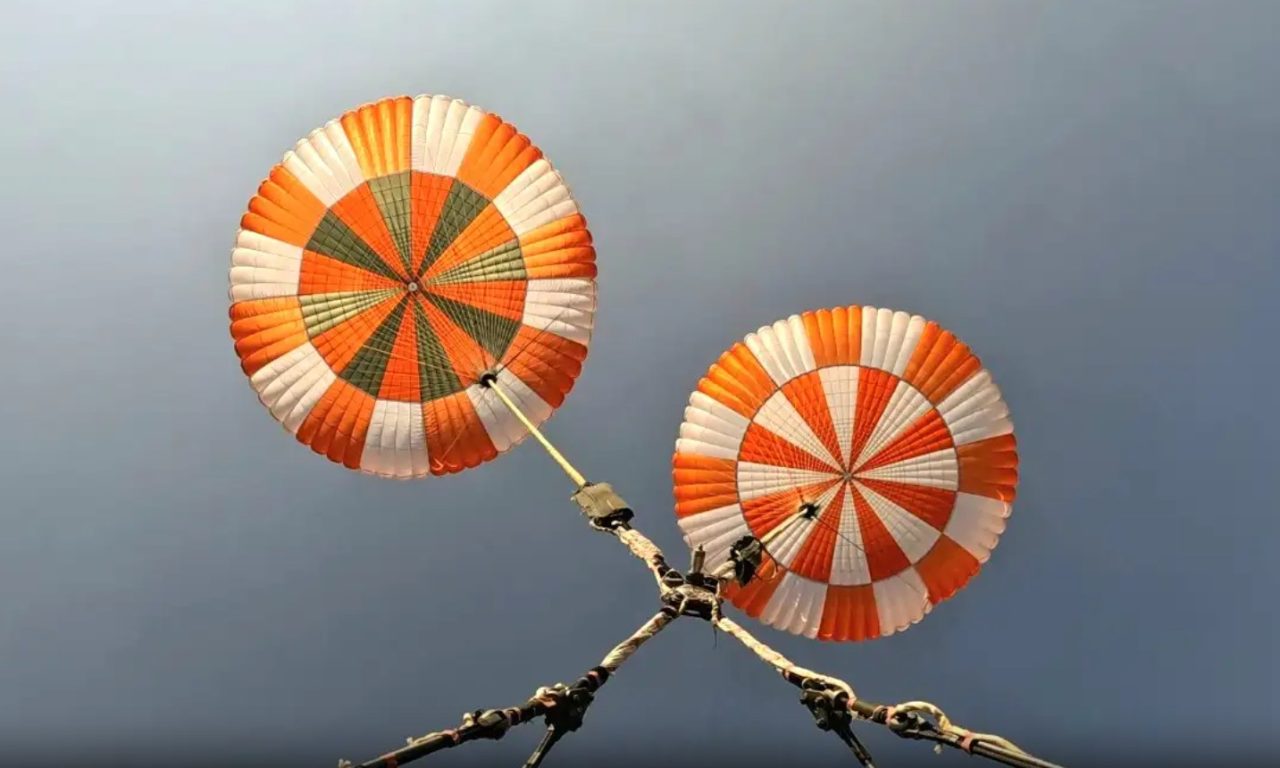 Missione Gaganyaan, nuovo test per i paracadute