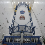 New Glenn torna sulla rampa di lancio con a bordo due sonde Nasa