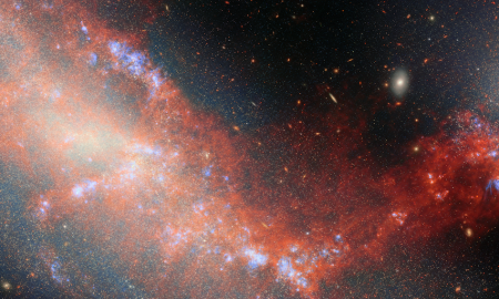 Dal Webb il ballo ancestrale di due galassie nane