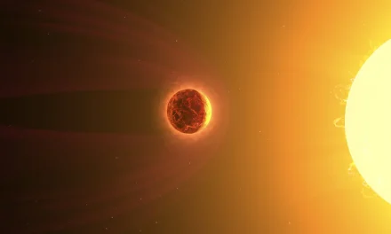 Tracce di un’atmosfera su un esopianeta roccioso ultra-caldo