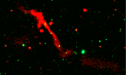 Un buco nero tornato attivo dopo 100 milioni di anni