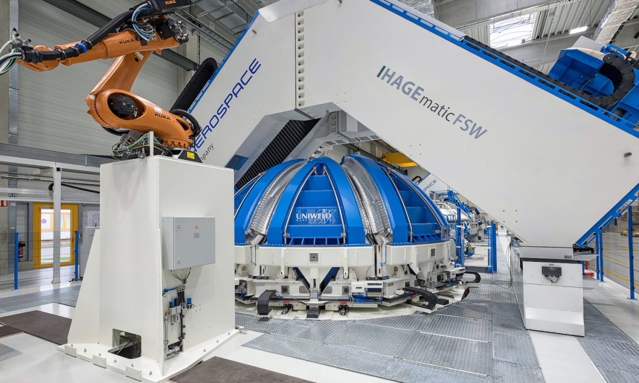 L’intelligenza artificiale nella produzione dei razzi spaziali