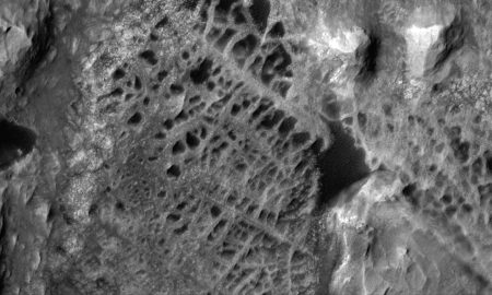 Le 'formazioni ragnatela' di Marte