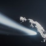 Quell’insolita rotazione di una cometa