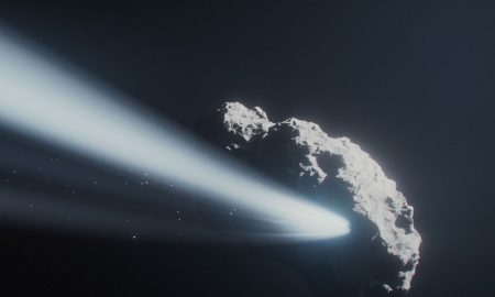 Quell’insolita rotazione di una cometa