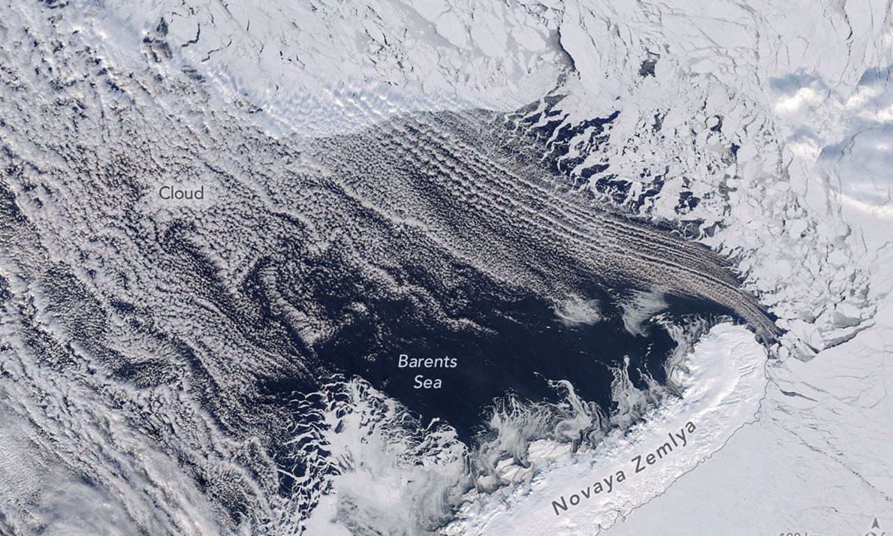 Artide, ghiaccio marino in ribasso