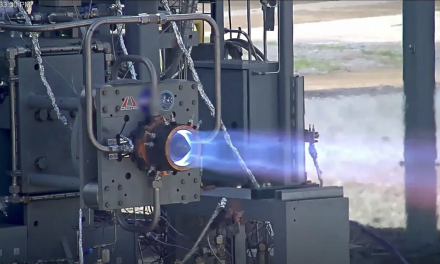 Record di accensione per un motore a razzo a detonazione rotante