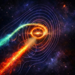 Due giganti in rotta di collisione nel cuore di una galassia