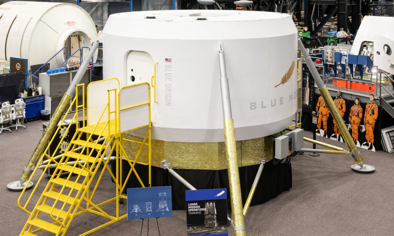 Blue Moon entra nei simulatori Nasa