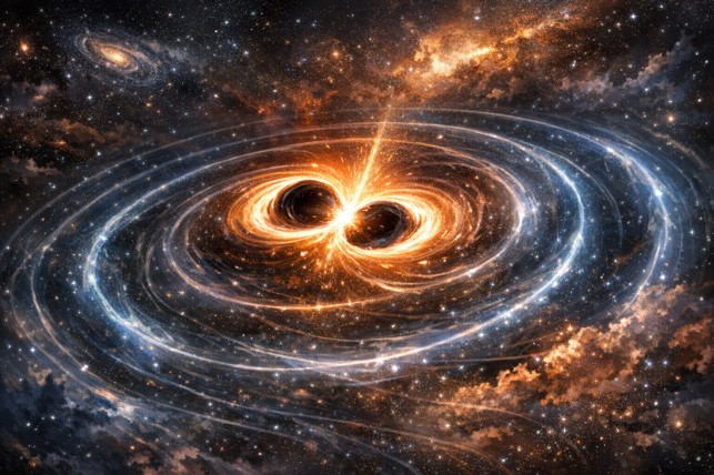 Onde gravitazionali: i buchi neri si dividono in famiglie