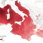 A giugno temperature record delle acque superficiali nel Mediterraneo e nel Mondo