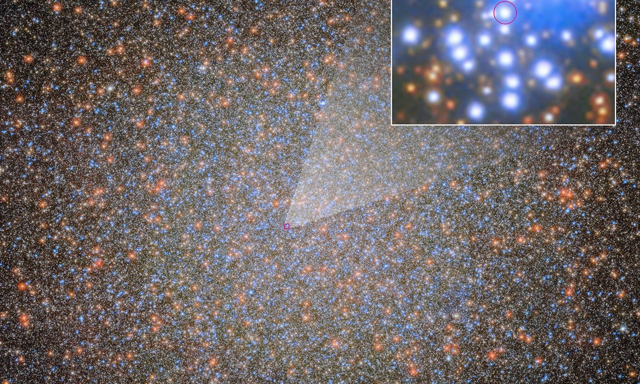 Scoperto il primo buco nero di massa stellare in Omega Centauri