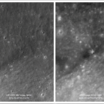 Ecco le immagini del cratere lasciato sulla Luna dal Falcon 9