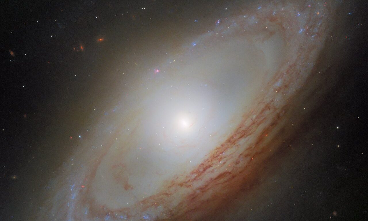Una galassia dall’asse ribelle